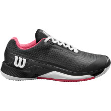 WILSON RUSH PRO 4.0 GRAVEL TENNISSCHOENEN DAMES