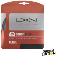LUXILON ELEMENT BLACK TENNISSNAAR (12 METER)