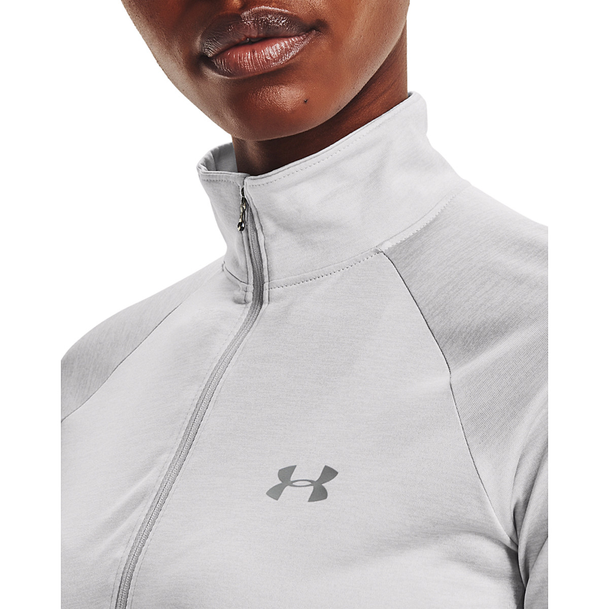 UNDER ARMOR TECH 1 2 ZIP T SHIRT MET LANGE MOUWEN DAMES UNDER ARMOUR Dames Kleding Tennispro