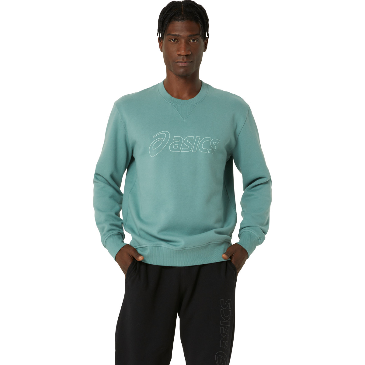 ASICS TRAINING SWEATER ASICS Heren Kleding Tennispro