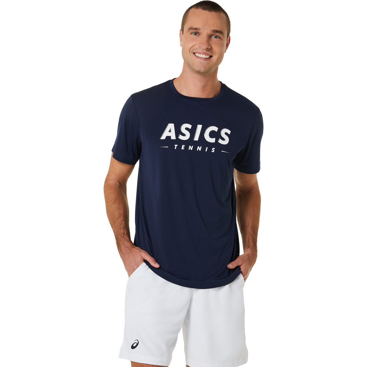ASICS COURT GPX T SHIRT ASICS Heren Kleding Tennispro