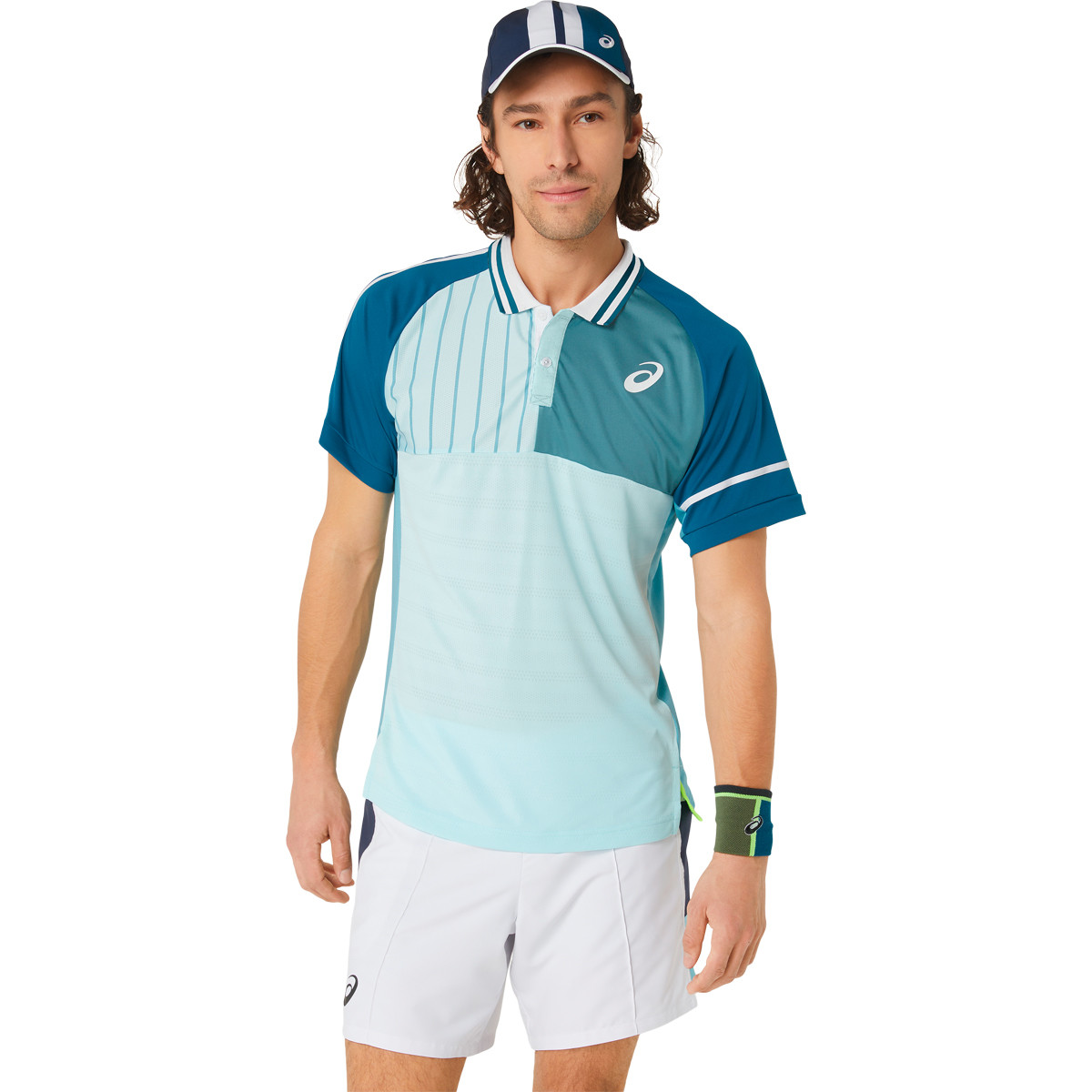 ASICS MATCH NEW YORK POLO ASICS Heren Kleding Tennispro