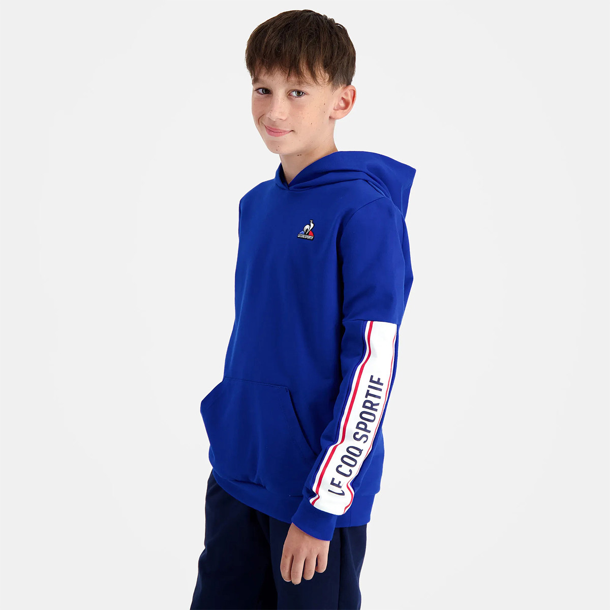 Sweat le coq sportif junior tricolore outlet