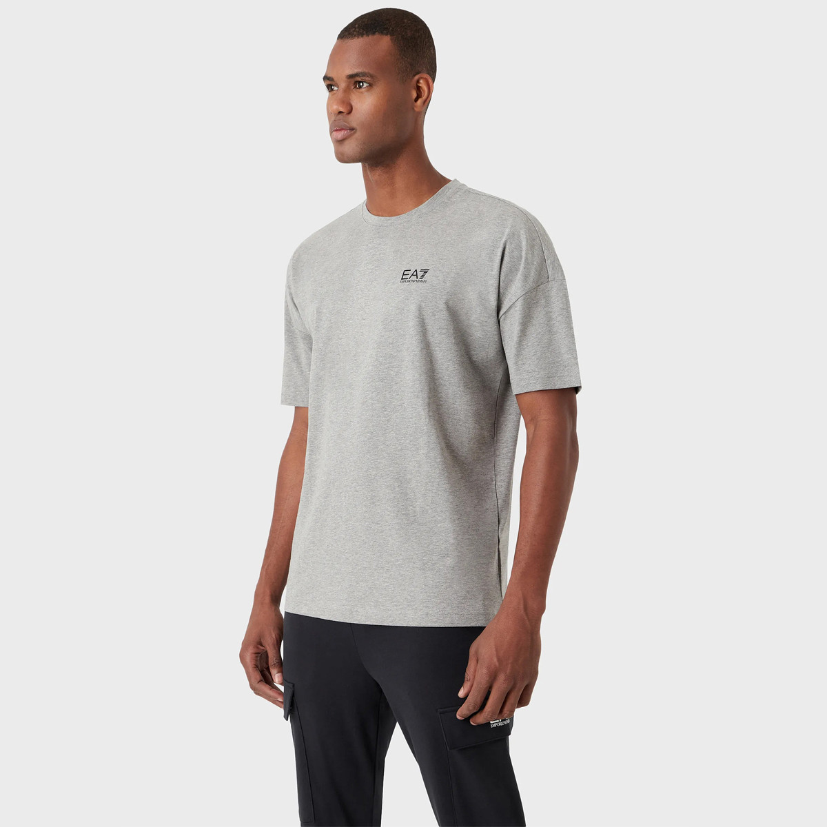 EA7 TRAINING SPORTY LOGO SERIES T SHIRT EA7 Heren Kleding Tennispro