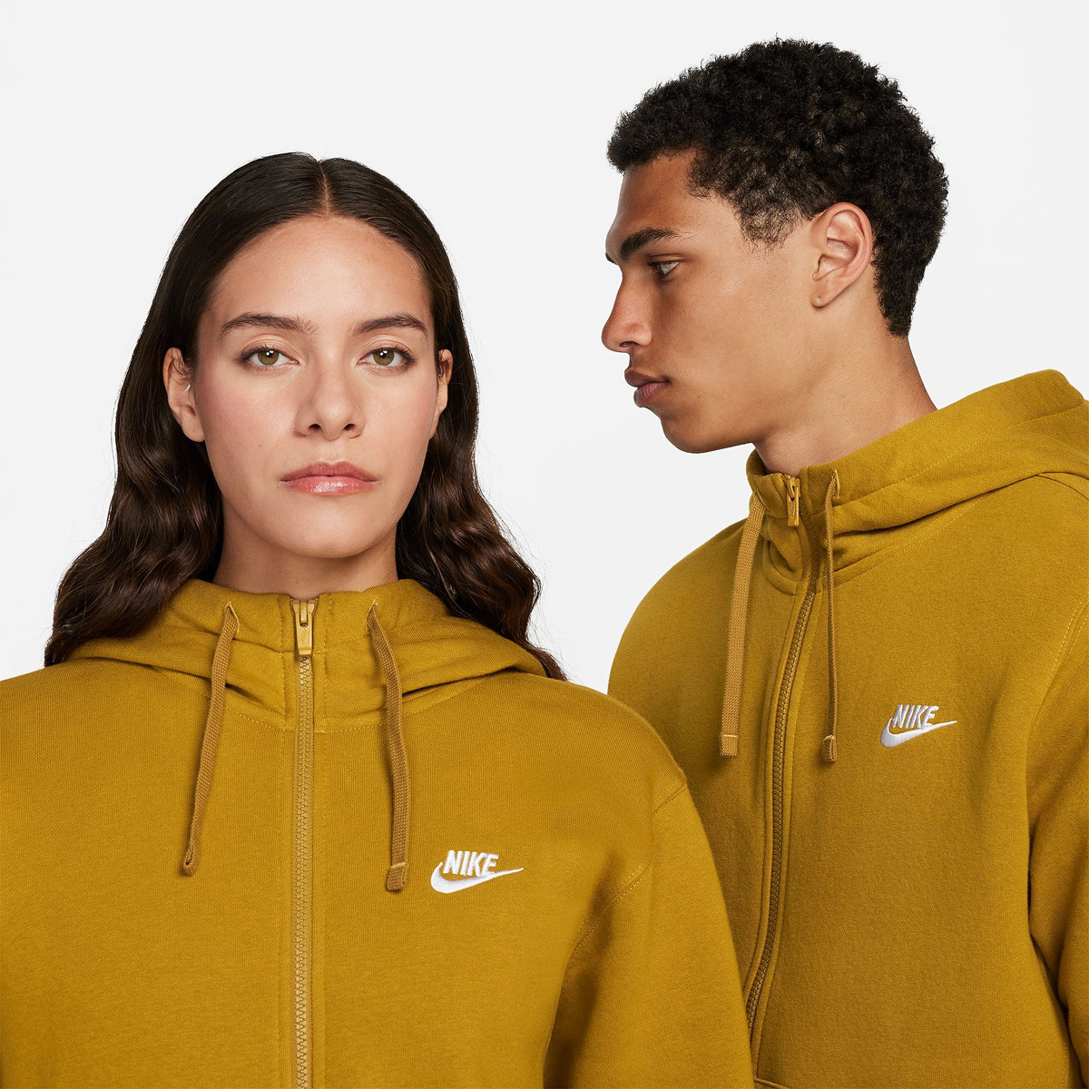 NIKE SPORTSWEAR CLUB ZIP SWEATER NIKE Dames Kleding Tennispro
