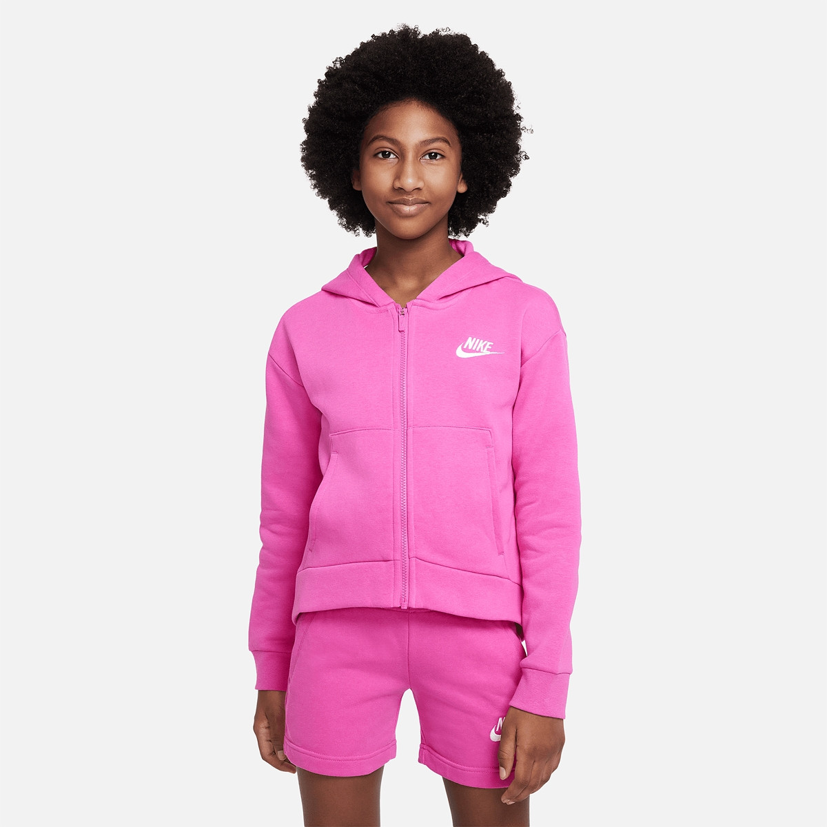 Pull nike sales fille rose