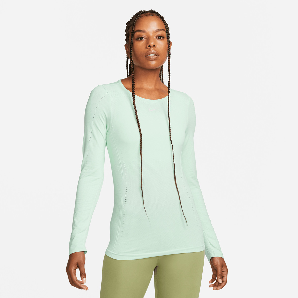 Nike dri fit hotsell shirt lange mouwen dames