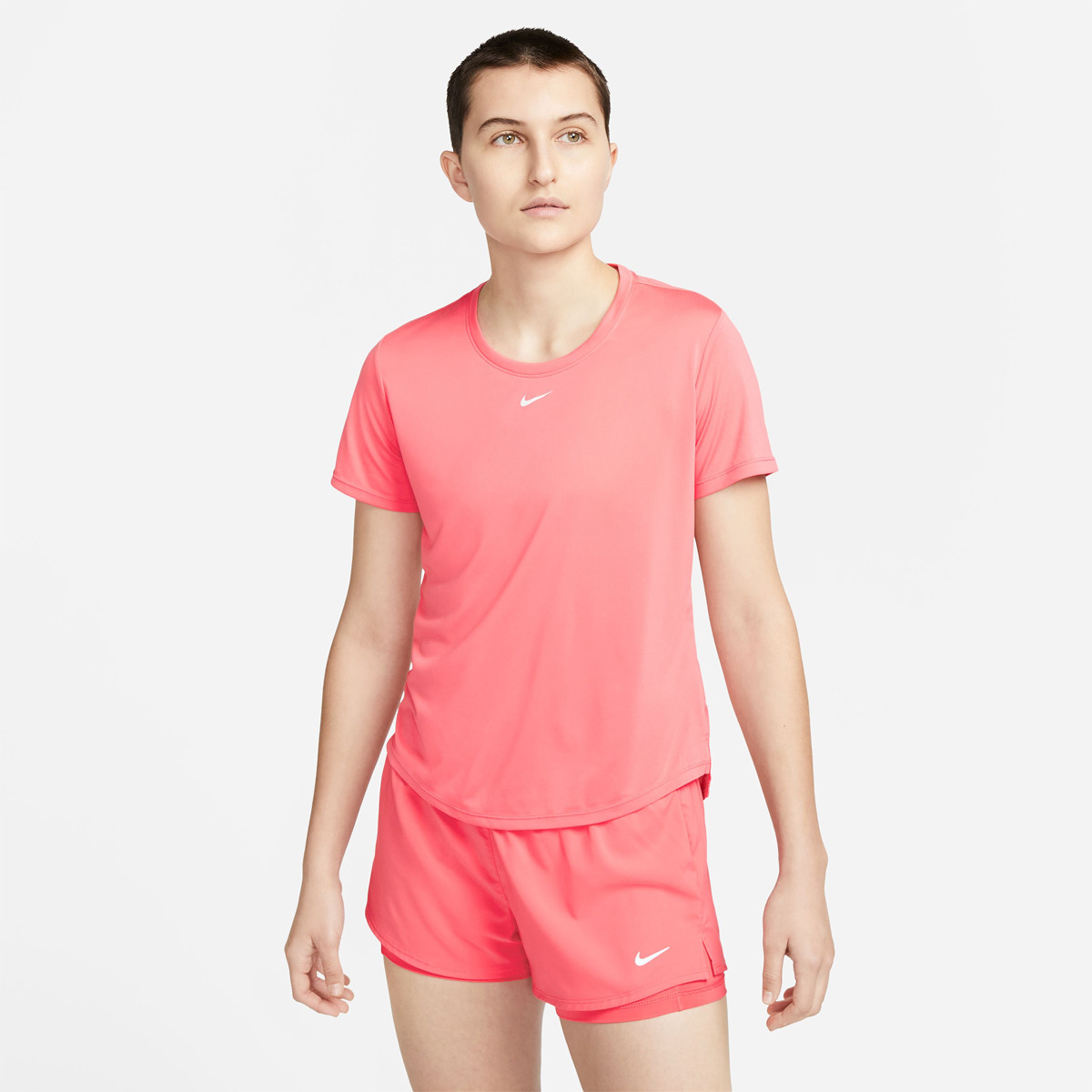 Nike shirt store dames roze