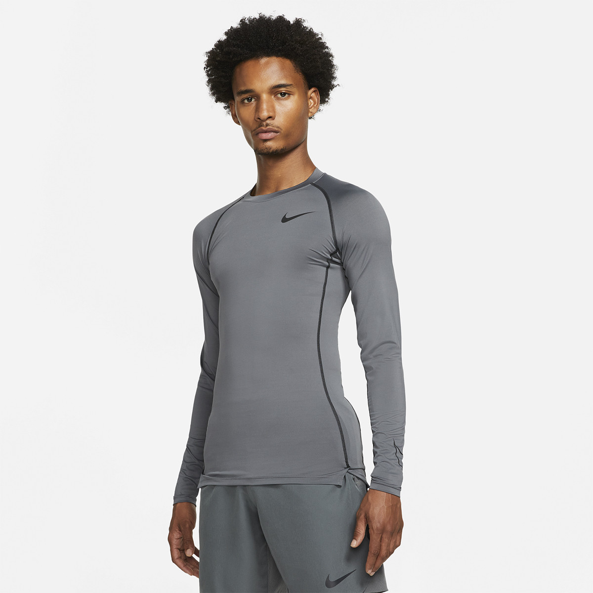 Typisch analyseren animatie NIKE DRI-FIT TIGHT T-SHIRT MET LANGE MOUWEN - NIKE - Heren - Kleding |  Tennispro