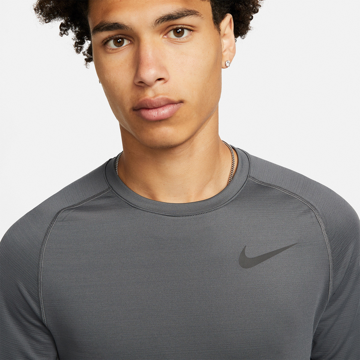 Nike pro on sale longsleeve shirt heren