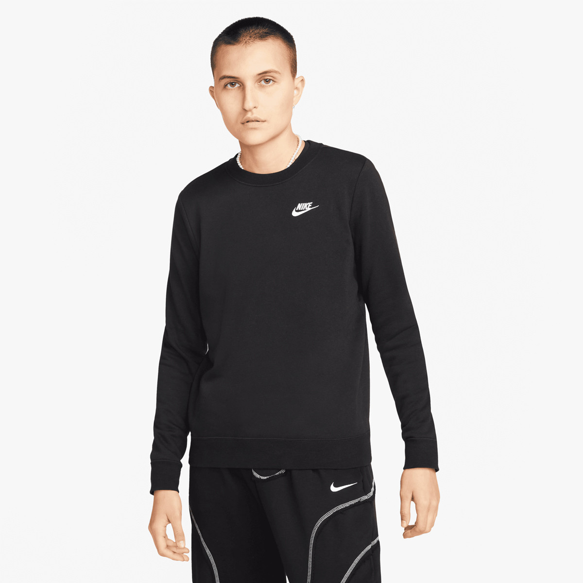 Nike fleece trui dames 2025