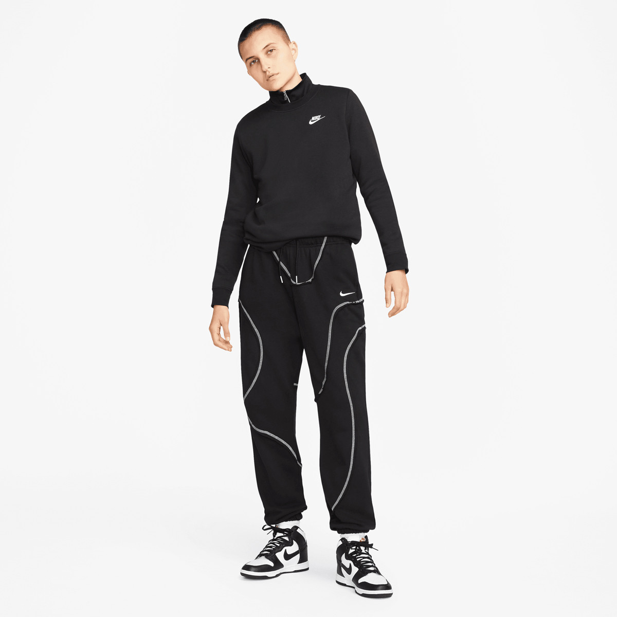Nike tracksuit sweater hot sale