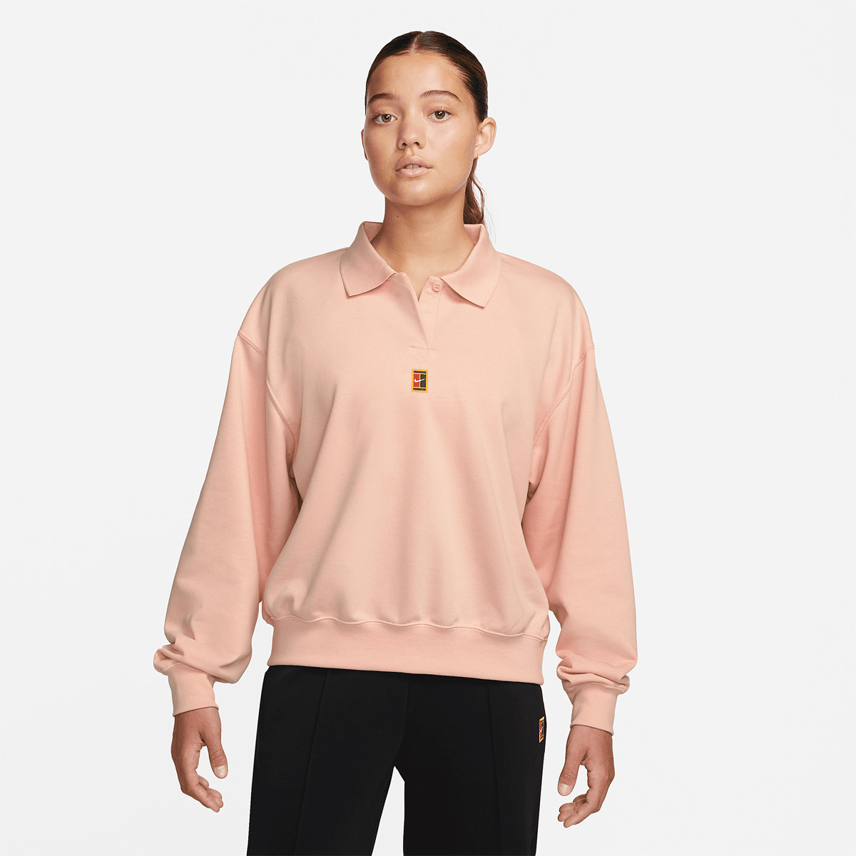 Polo manche deals longue nike
