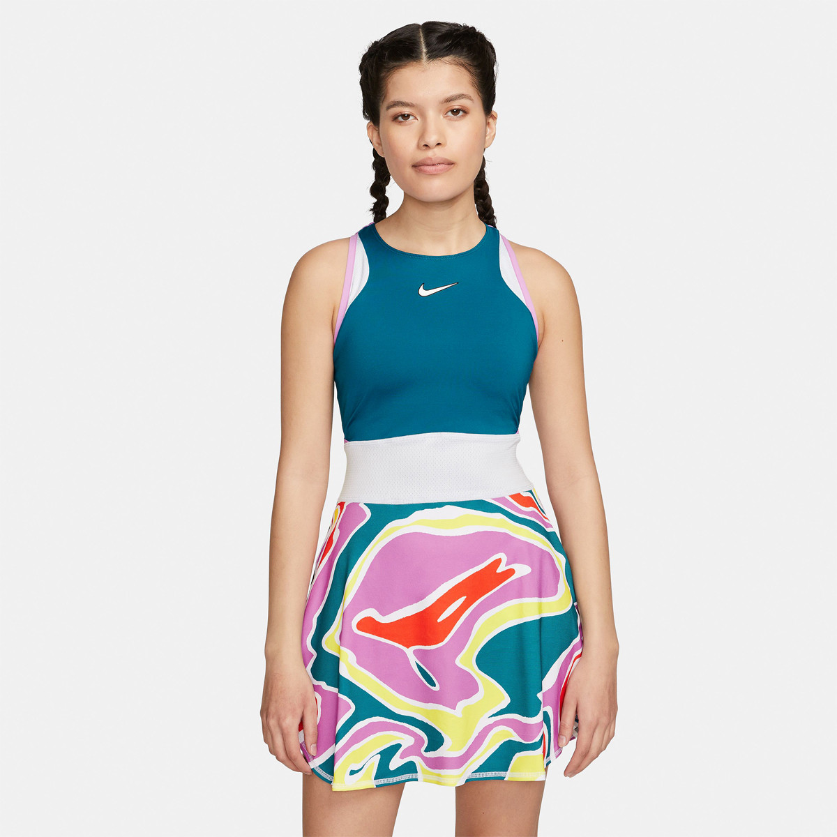 NIKE COURT DRI FIT SLAM JURK DAMES NIKE Dames Kleding Tennispro