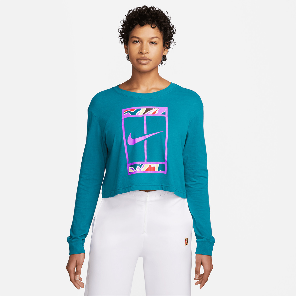 Nike lange hotsell mouwen shirt dames
