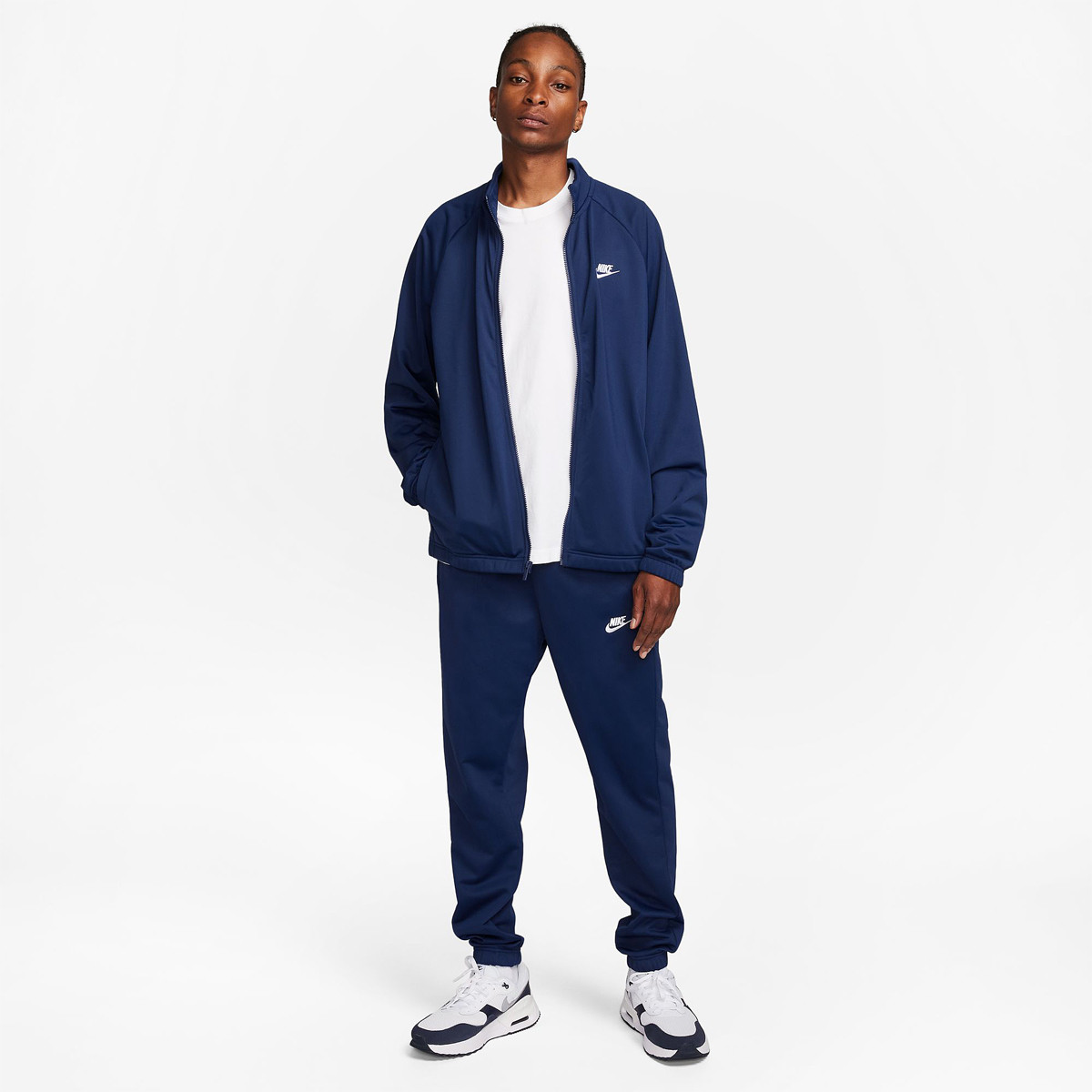 Blauw nike trainingspak hot sale