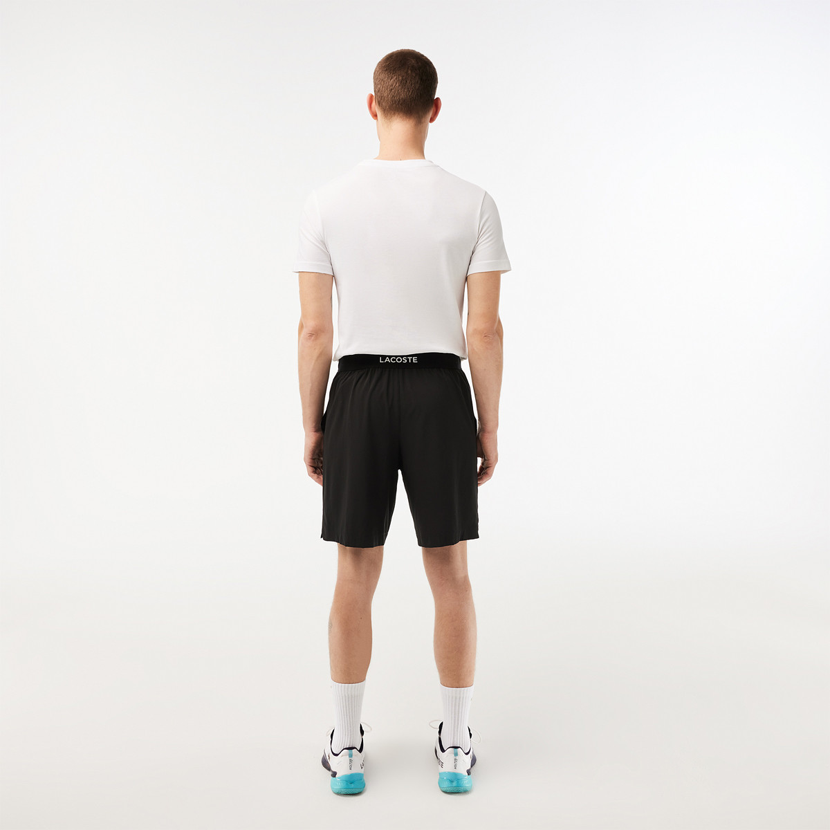 Lacoste basketball shorts store
