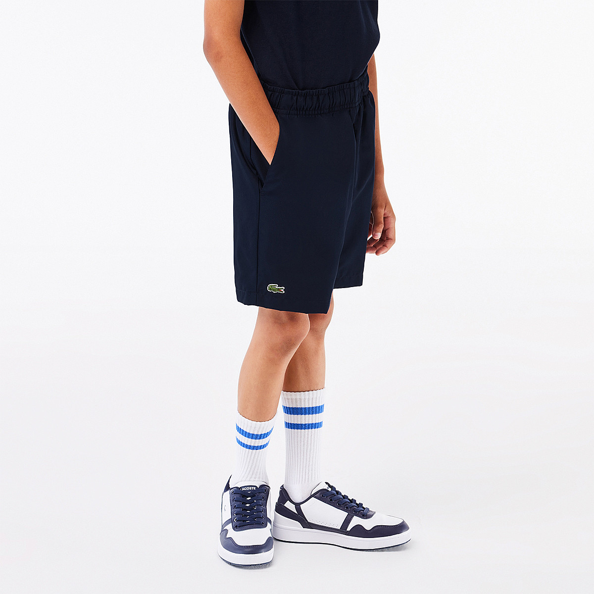 Lacoste shorts junior best sale