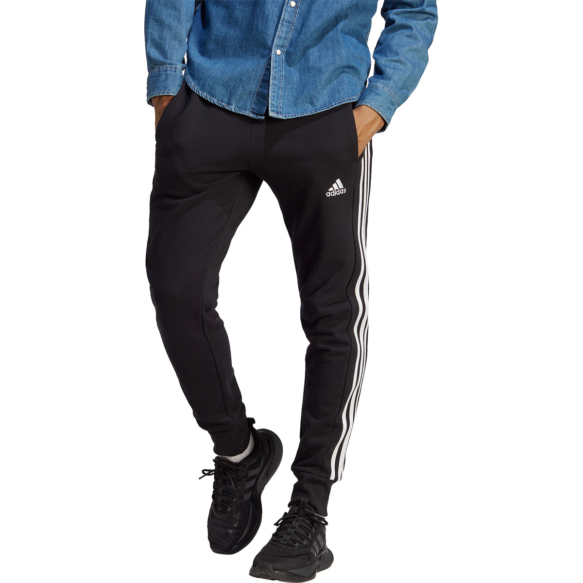 Adidas broek strepen on sale