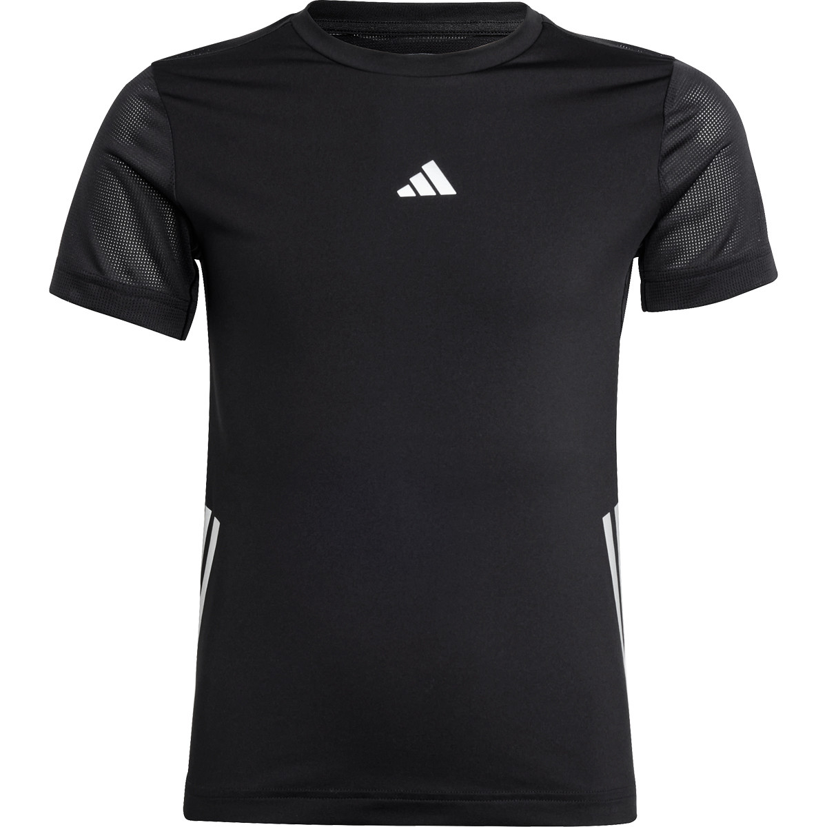 ADIDAS JUNIOR RUN 3 STRIPES T SHIRT JONGENS ADIDAS Junior