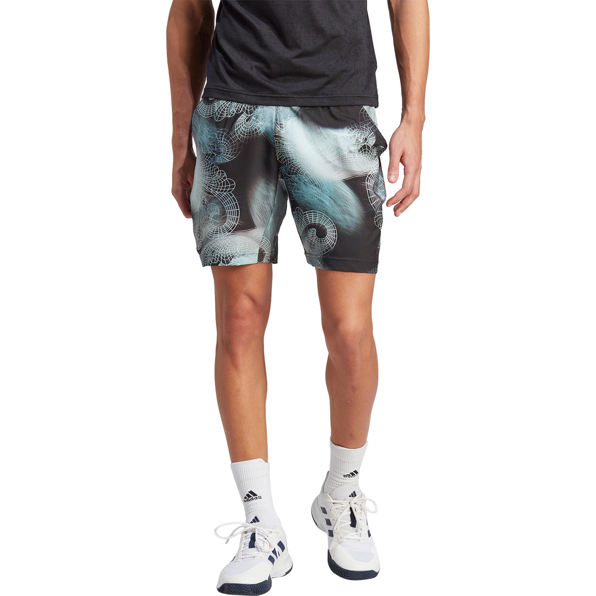 ADIDAS PRO PRINTED THIEM US SERIES SHORT ADIDAS Heren