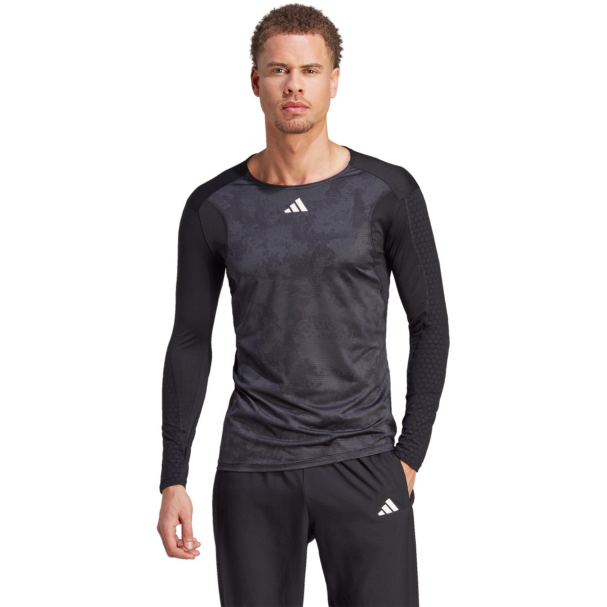 Adidas t on sale shirt lange mouw