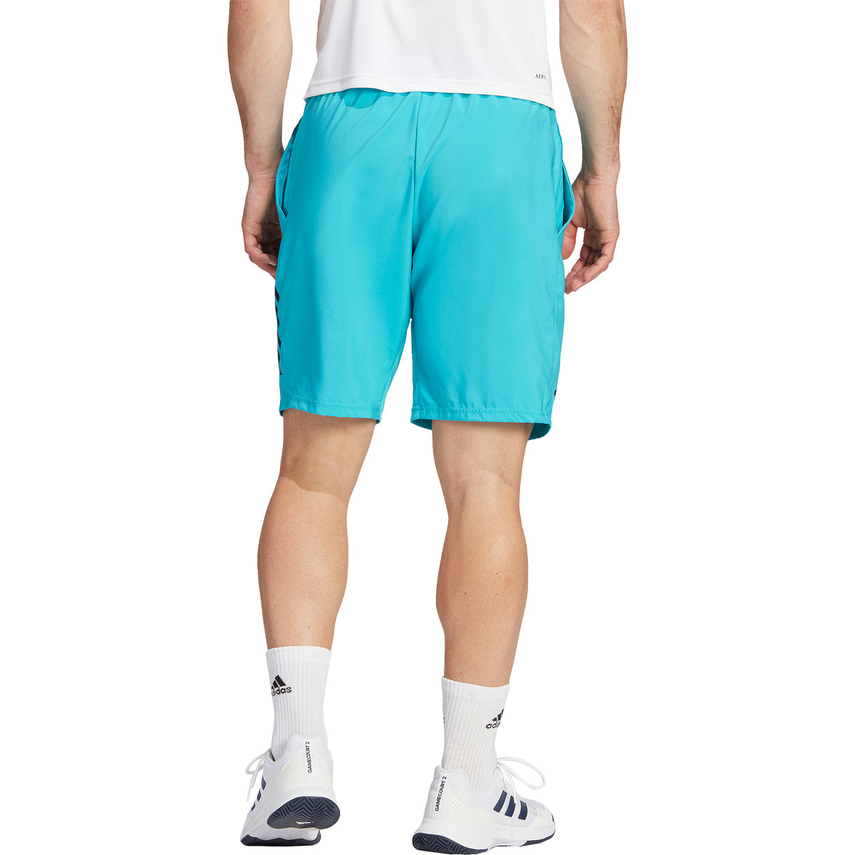 ADIDAS CLUB 7IN 3 STREPEN SHORT ADIDAS Heren Kleding Tennispro