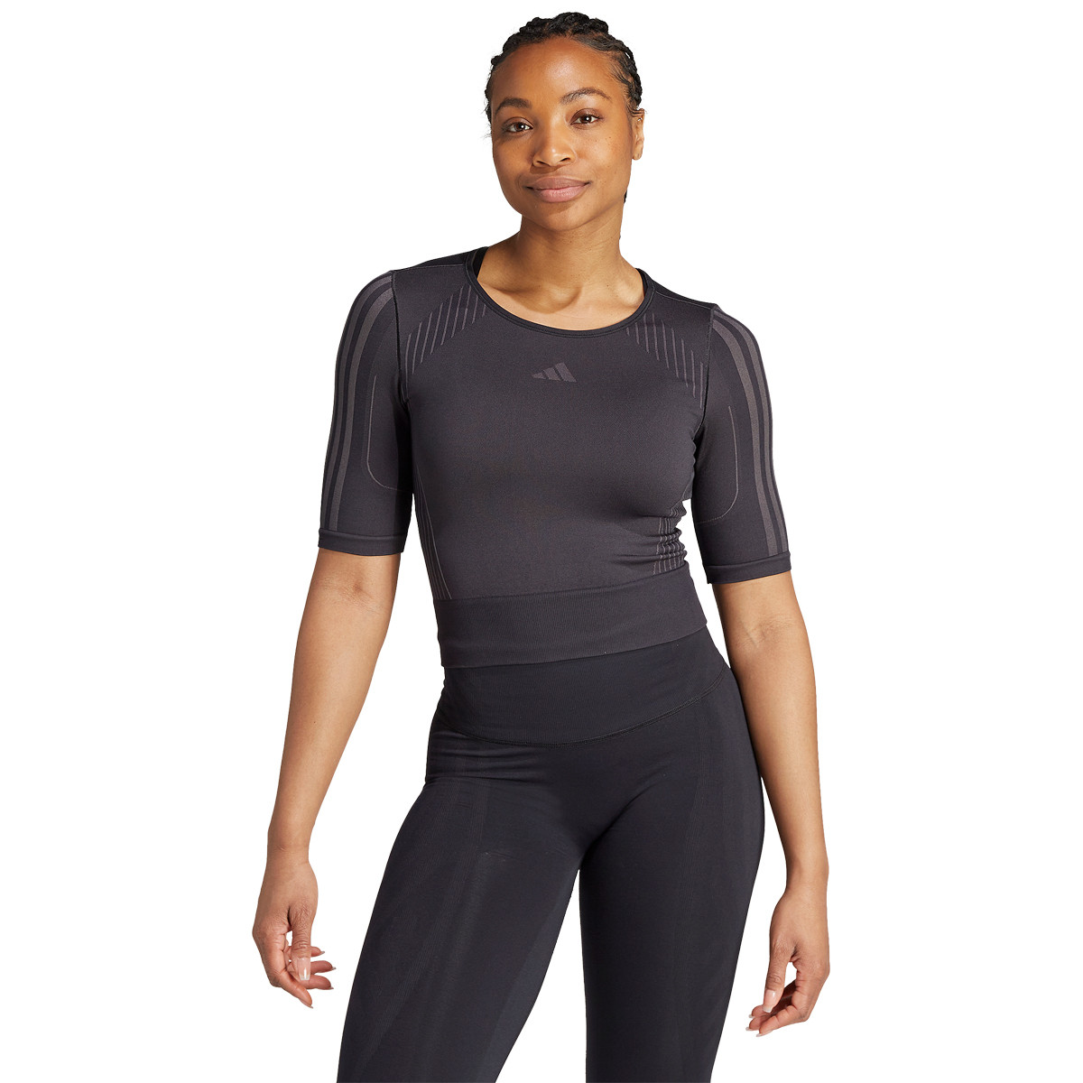 Adidas long shirt dames store