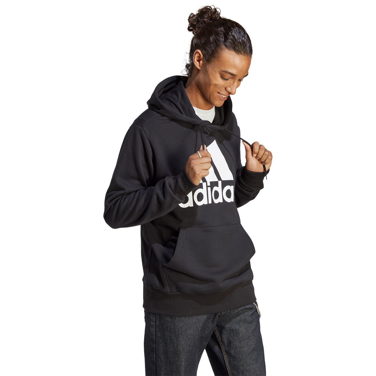 Adidas hoodie zwart outlet