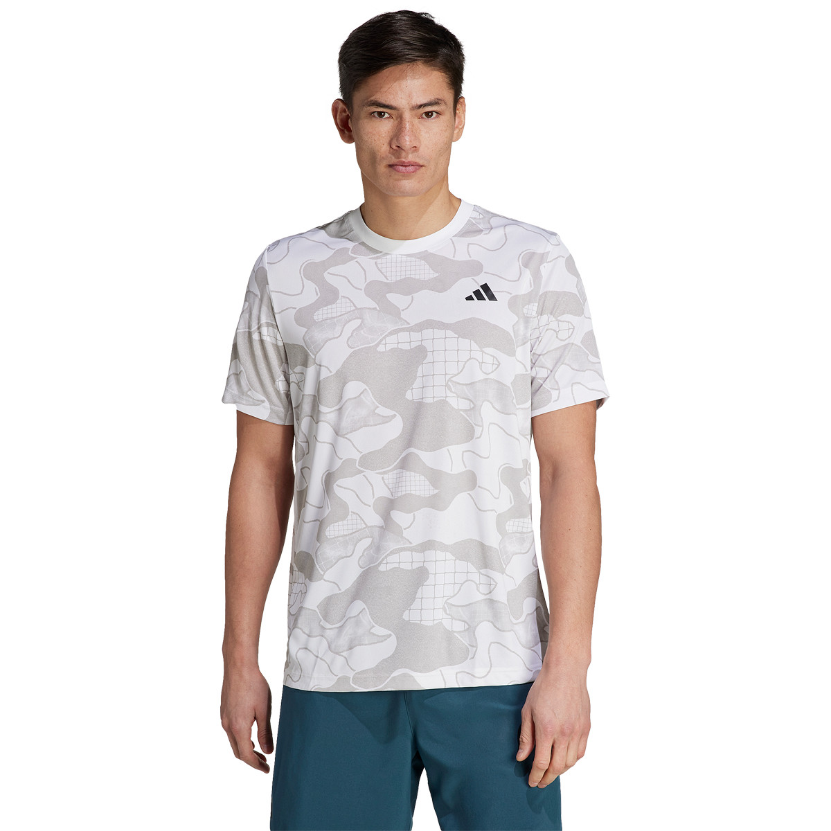 Adidas t shirt camouflage herren outlet