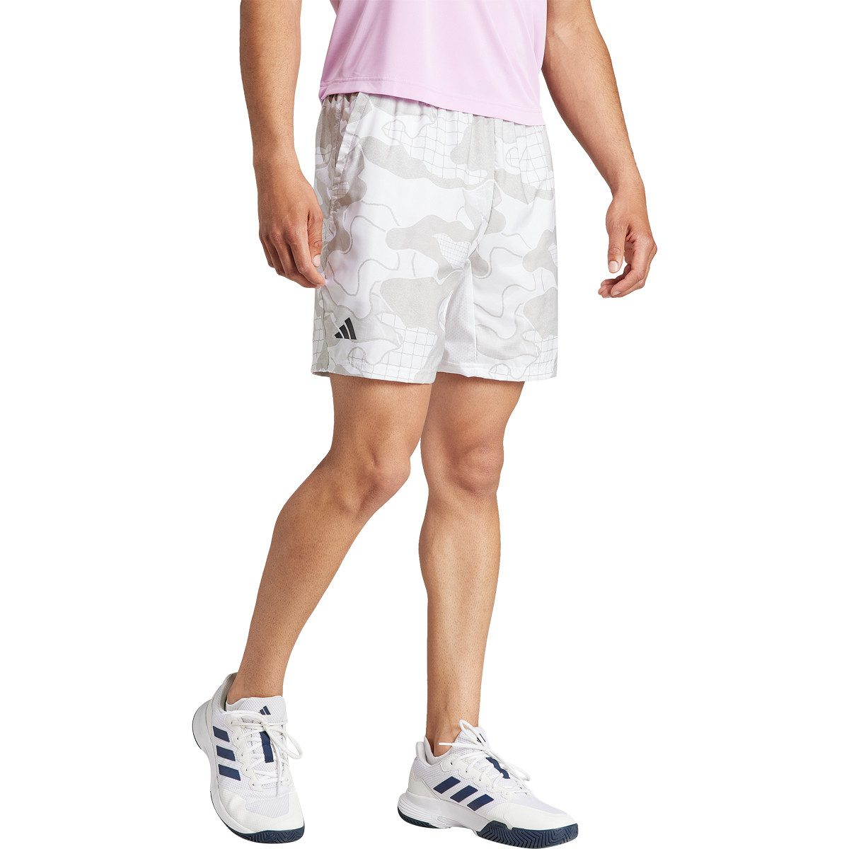 ADIDAS CLUB GRAPHIC SHORT ADIDAS Heren Kleding Tennispro