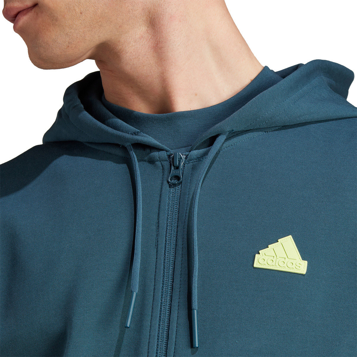 ADIDAS 3 STRIPES FULL ZIP HOODIE ADIDAS Heren Kleding