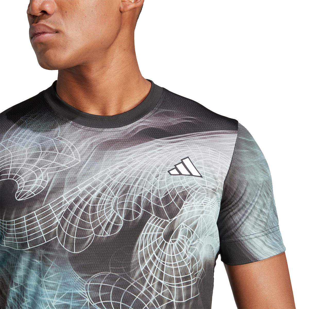Adidas tennis shirt zverev sales