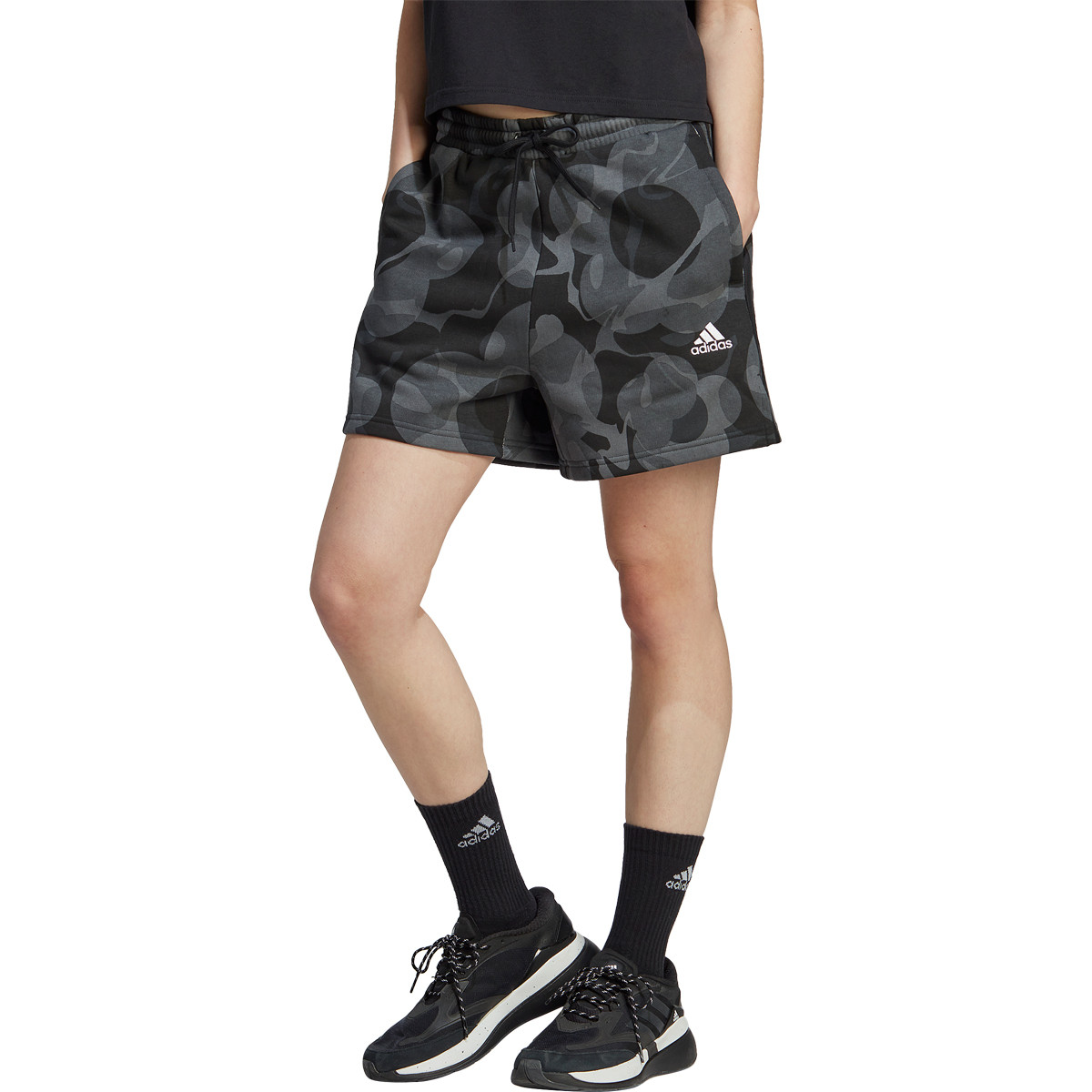 Adidas print shorts sale