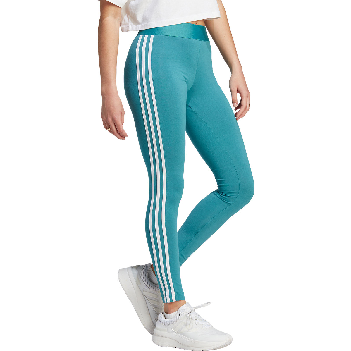 Adidas side stripe leggings clearance