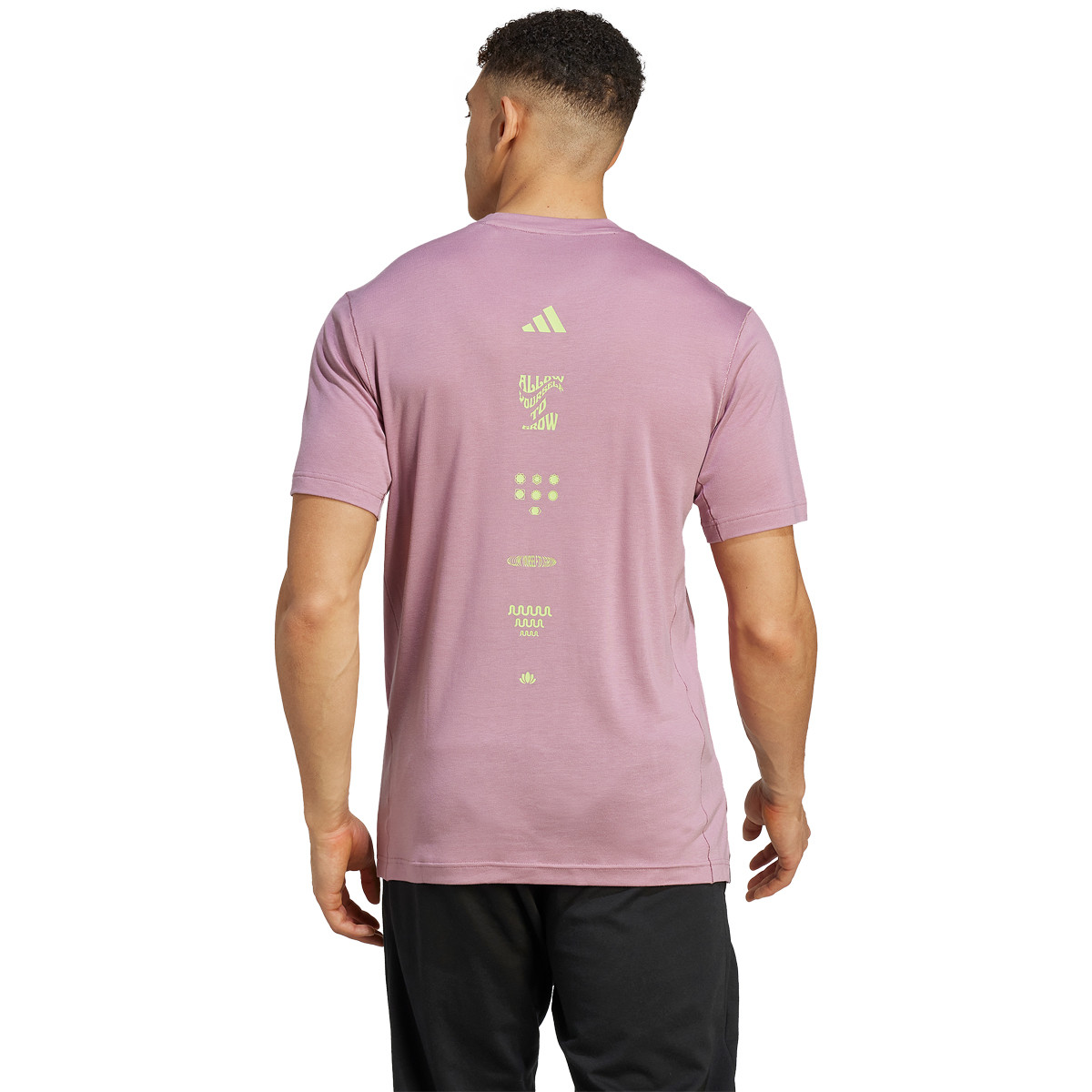 ADIDAS YOGA T SHIRT ADIDAS Heren Kleding Tennispro