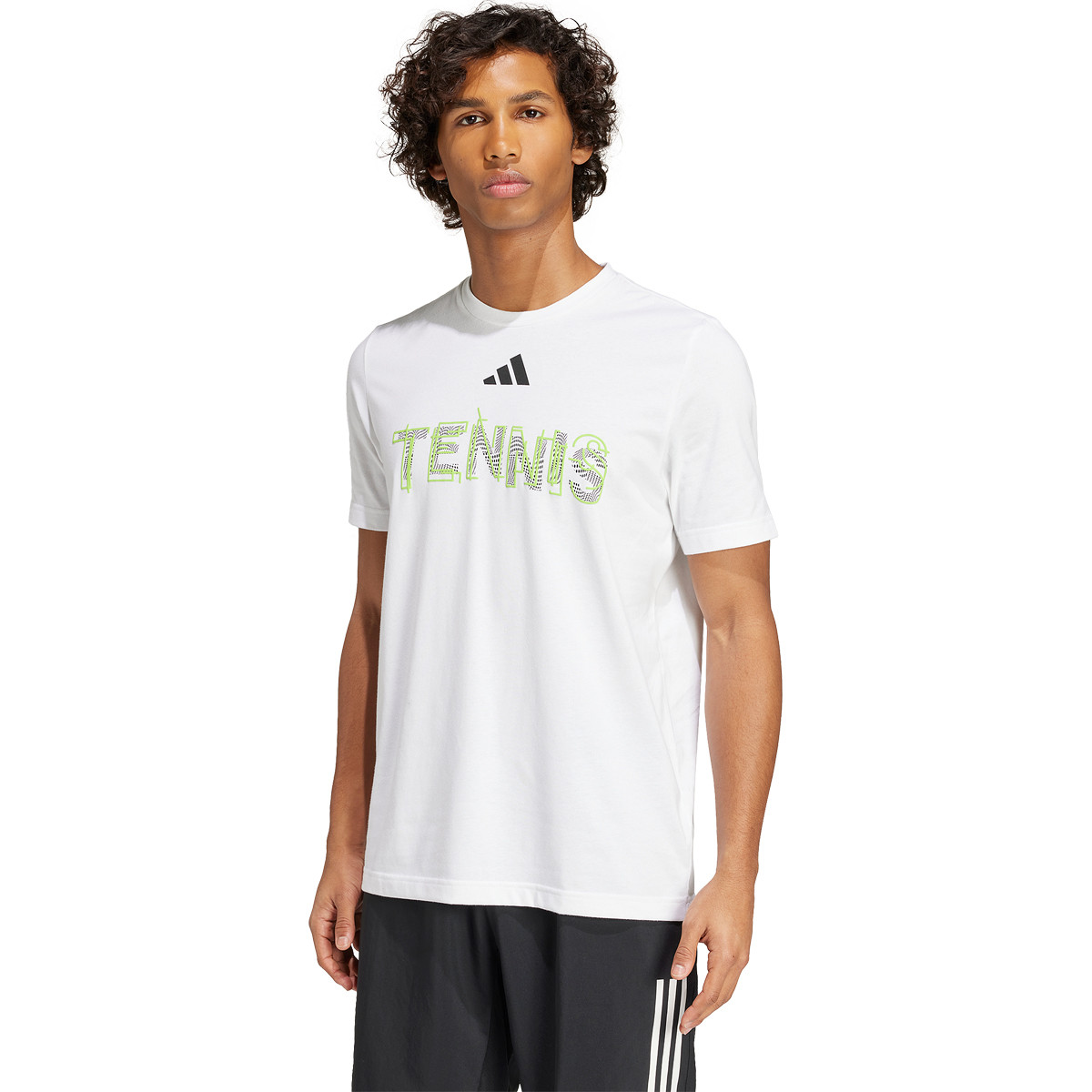 ADIDAS TENNIS GRAPHIC T SHIRT ADIDAS Heren Kleding Tennispro