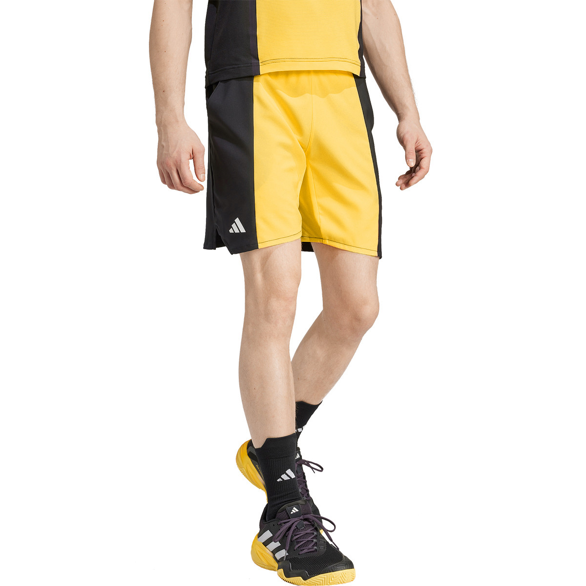 Adidas broek heren geel online