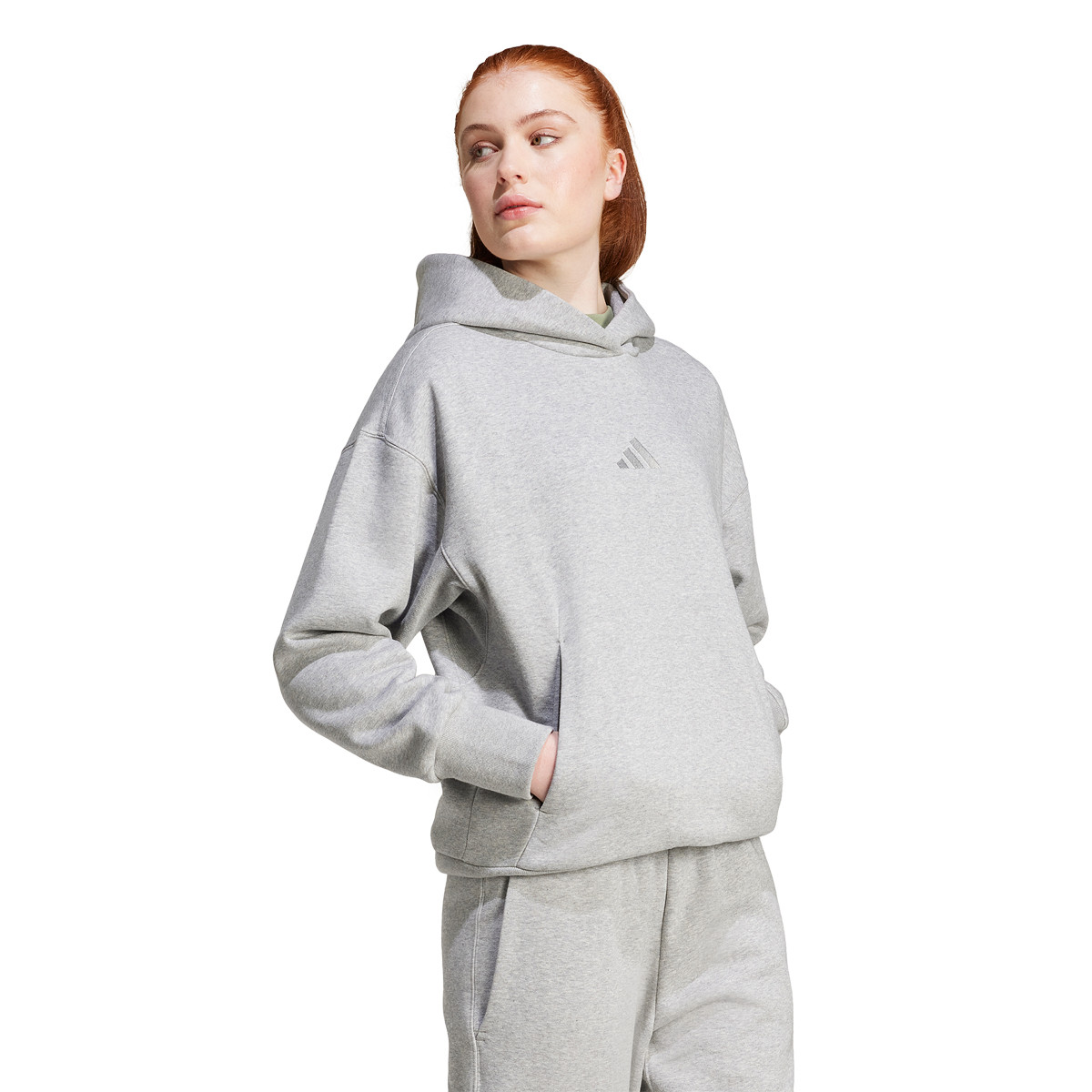 Adidas hoodie dames zilver top