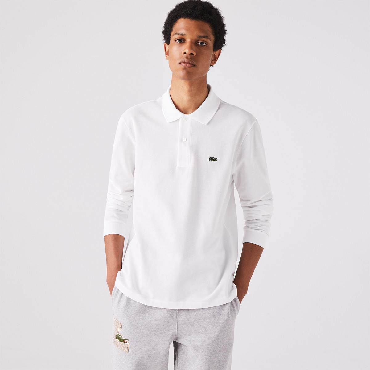 Lacoste longsleeve on sale polo heren