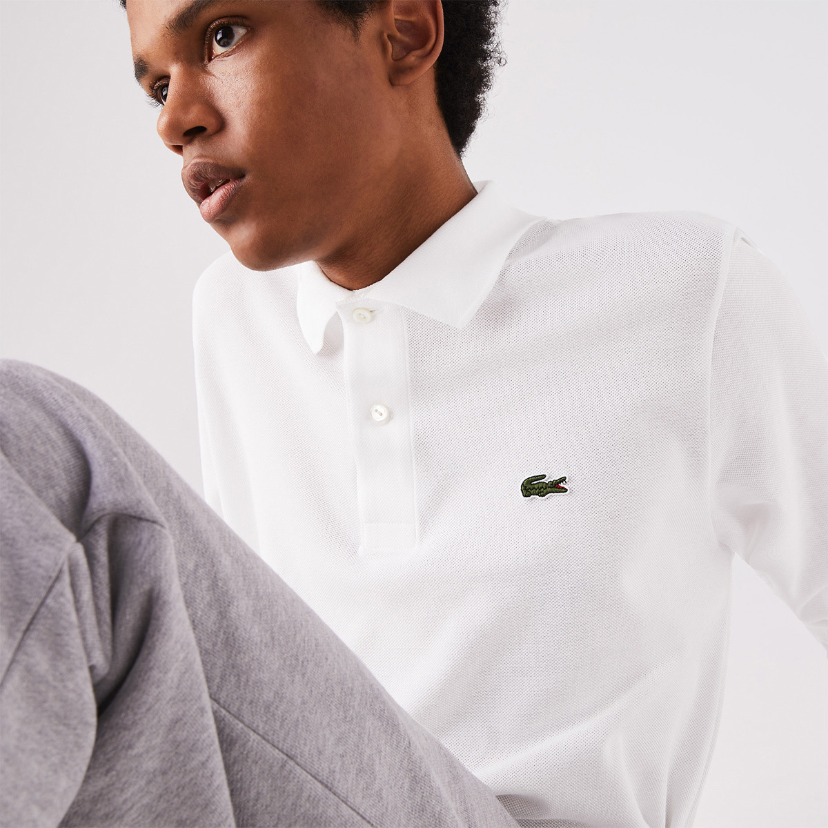 LACOSTE POLO LANGE MOUWEN LACOSTE Heren Kleding Tennispro