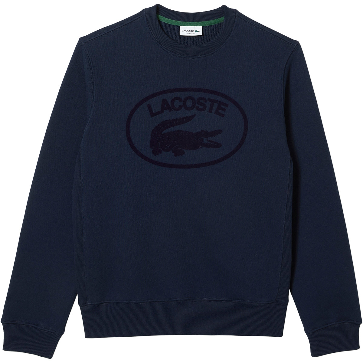 Lacoste sweater big logo hot sale