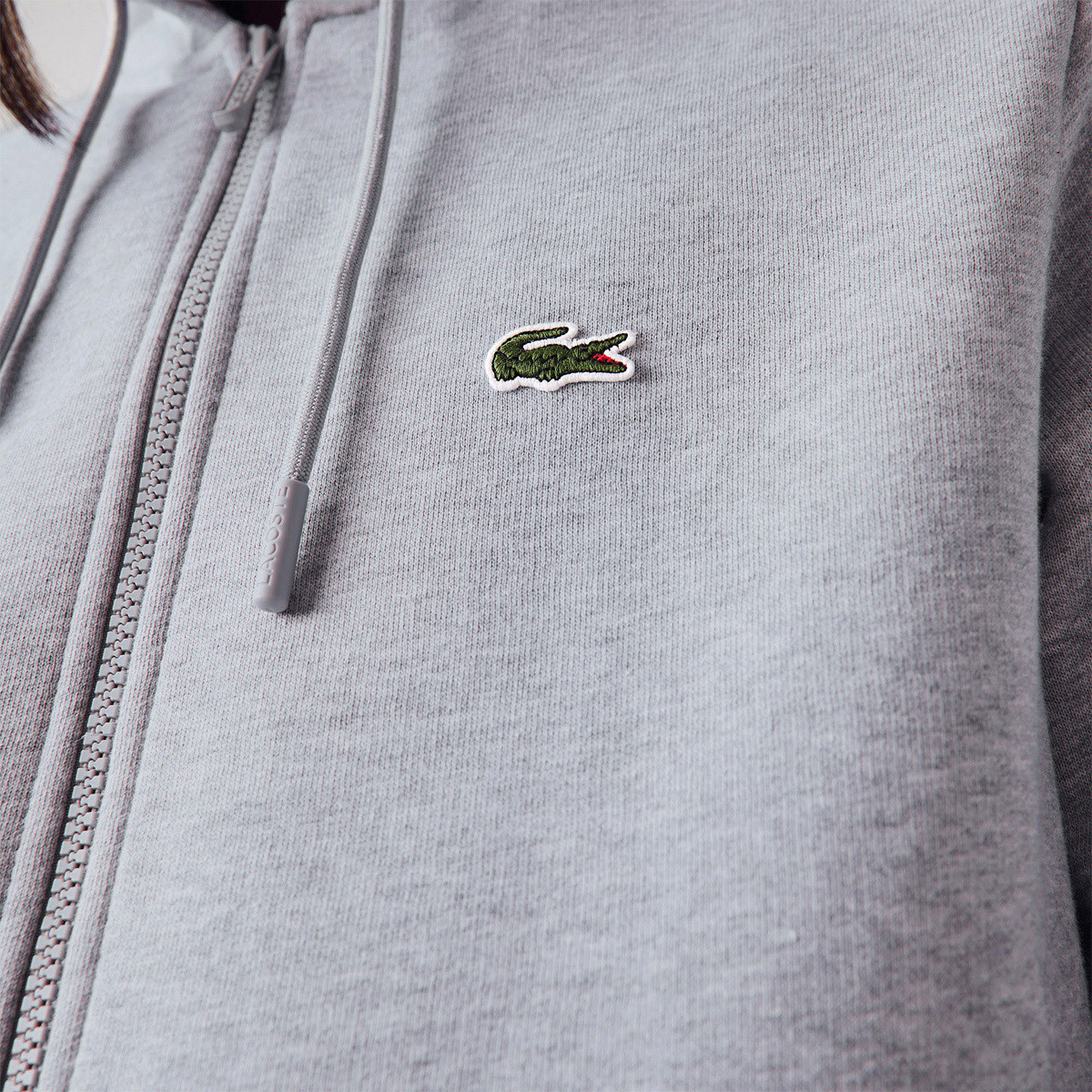 Lacoste sport full zip hoodie store