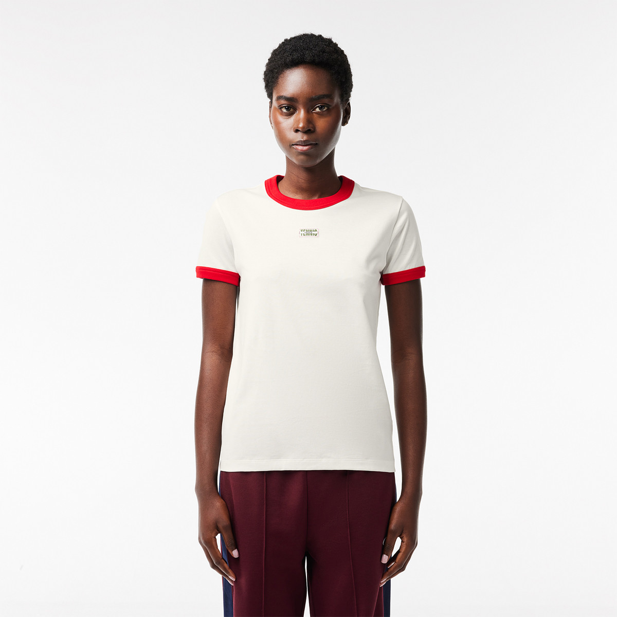 Lacoste t shirt dames shop