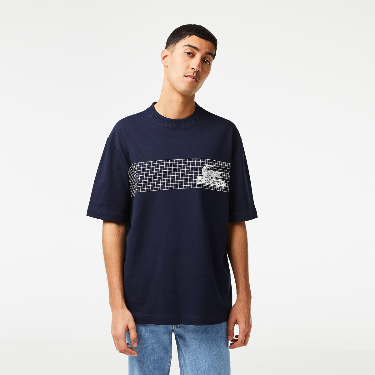 LACOSTE HERITAGE T SHIRT LACOSTE Heren Kleding Tennispro