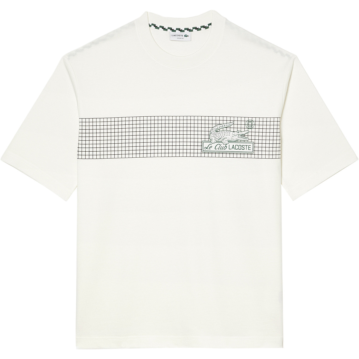 LACOSTE HERITAGE T SHIRT LACOSTE Heren Kleding Tennispro