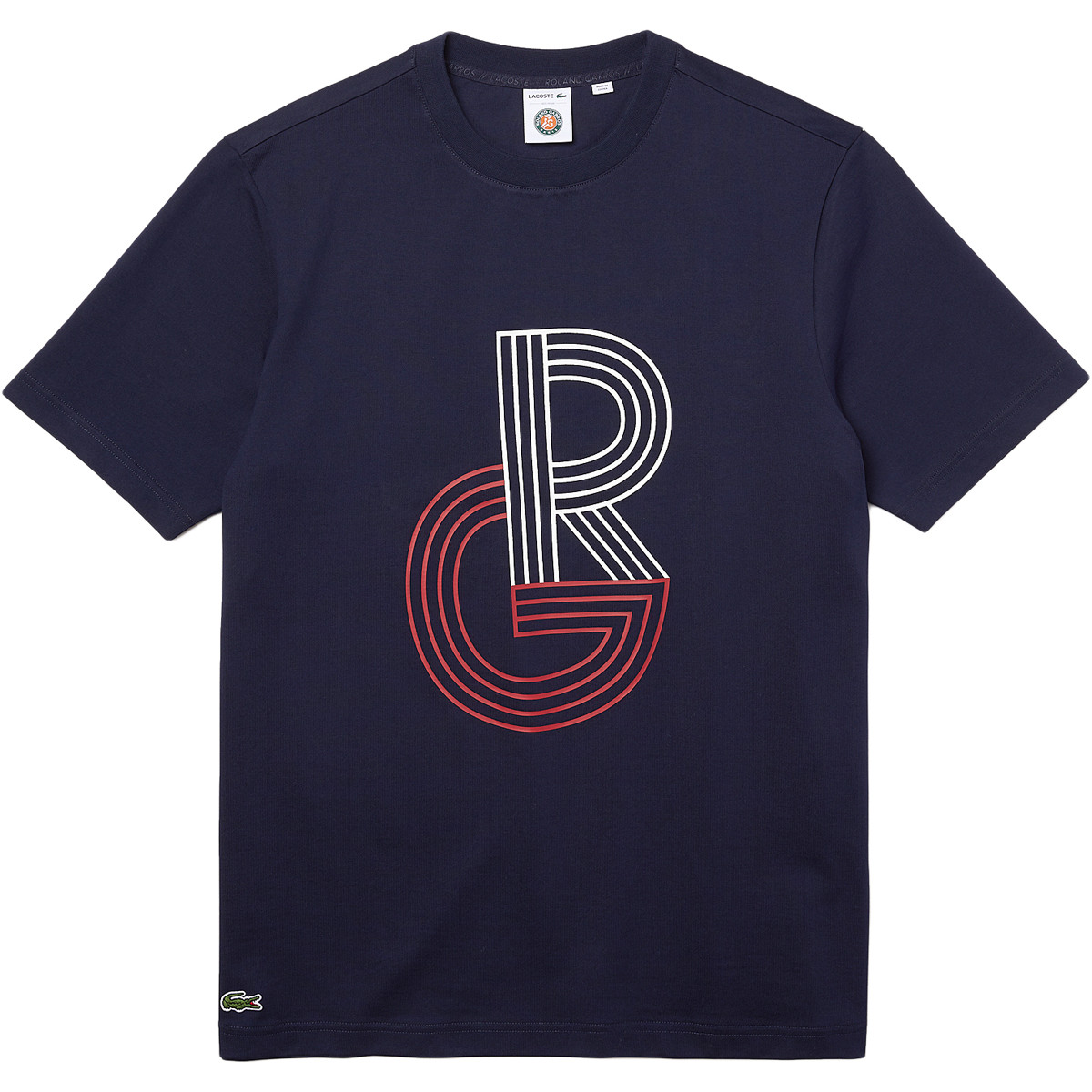 LACOSTE ROLAND GARROS CLUB T SHIRT LACOSTE Heren Kleding