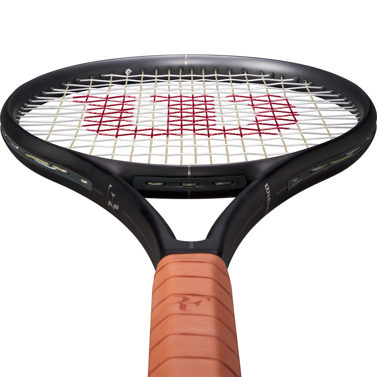 Wilson Federer Elite Lite 105 - Raqueta de tenis para adultos (disponible en tamaños de agarre 1 a 4) (agarre 3 (4 3/8 pulgadas